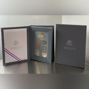 1991 United States Mint Prestige Set - Gray Presentation